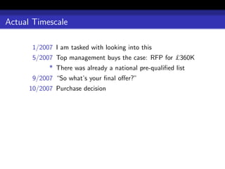 So you want to buy a supercomputer?