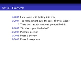 So you want to buy a supercomputer?