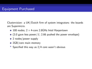 So you want to buy a supercomputer?