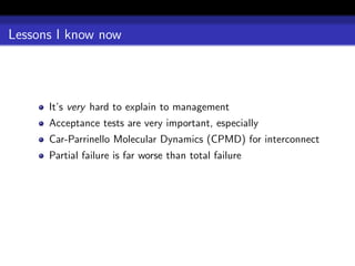 So you want to buy a supercomputer?