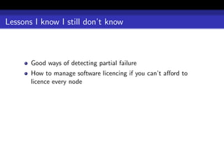 So you want to buy a supercomputer?