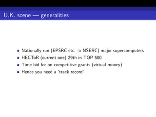 So you want to buy a supercomputer?