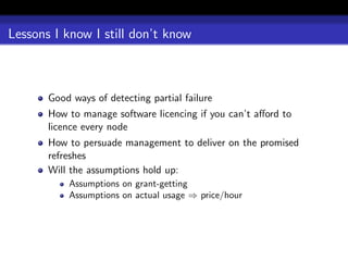 So you want to buy a supercomputer?