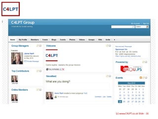 {c) www.C4LPT.co.uk Slide : 16
 