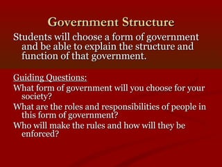 Government In Society