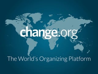 The World’s Organizing Platform
 