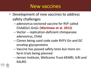 Rift Valley fever in East Africa: Factors driving emergence, potential interventions and challenges to effective control 