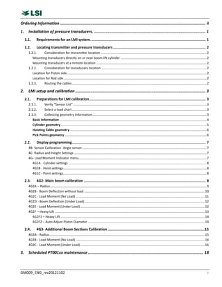 LSI LMI Calibration Guide.pdf SAFETY DEVICE | PDF