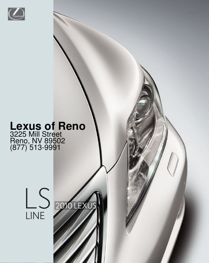 2010 Lexus LS Reno NV Lexus of Reno