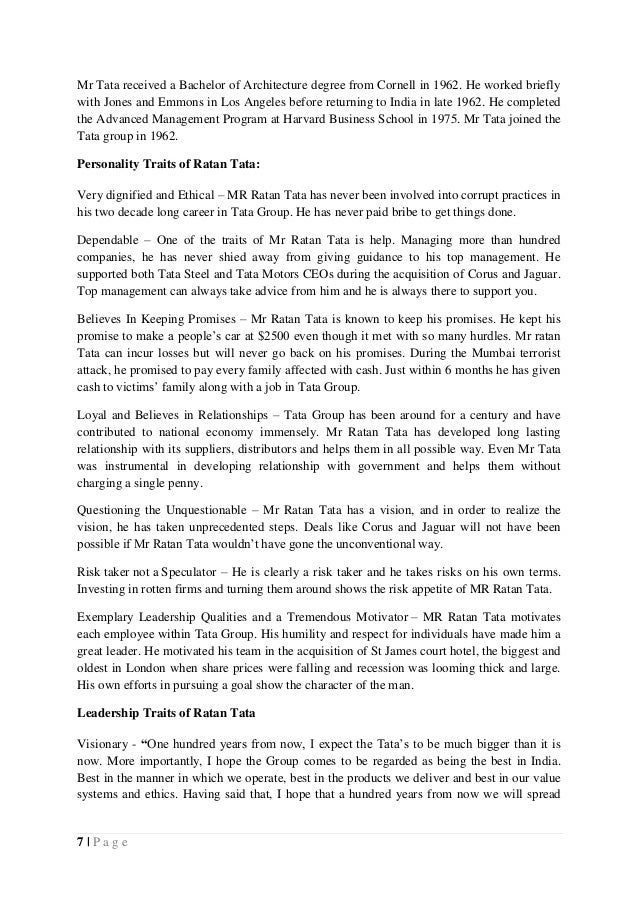 Essay Thesis Example My First Day Of High School Essay also Comparison Contrast Essay Example Paper Ratan Tata Leadership Qualities Essays Buy Essays Papers