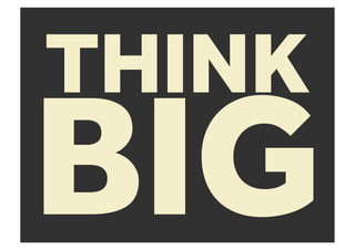 FORGET THE JARGON…
JUST FIND SOME HUNGRY CUSTOMERS

 