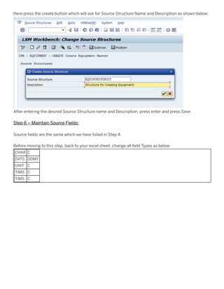 Lsmv Database User Guide.pdf Lsmw for master data upload simple explanation | PDF