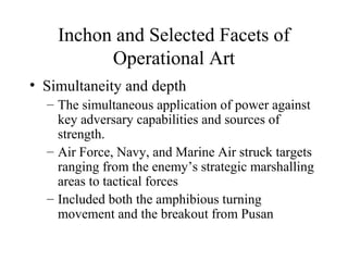 Korean War TF Smith & Inchon | PPT