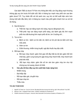 TIẾP CẬN SUY TIM TRẺ EM | PDF
