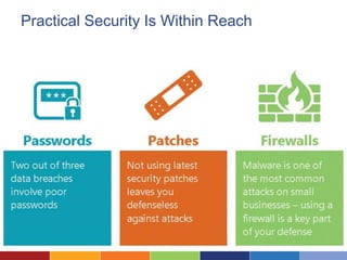 Practical Security Is Within Reach
 