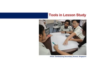 Tools in Lesson Study

Photo: Sembawang Secondary School, Singapore

 