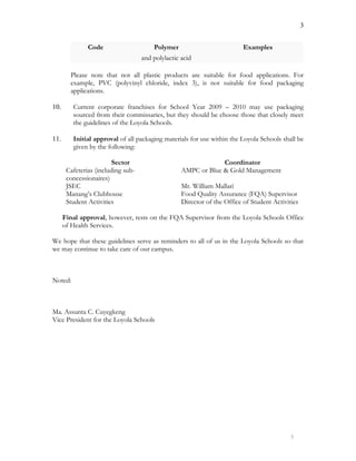 LS Packaging Guidelines SY09-10 | DOC