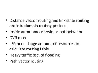 LSP, Hierarchy, broadcast routing, anycast routing .pptx