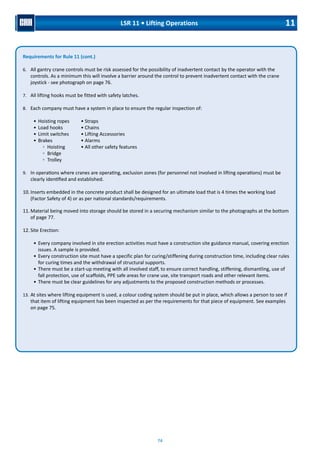 Life Saving Rules - HSE | PDF