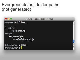 Evergreen default folder paths  (not generated) 