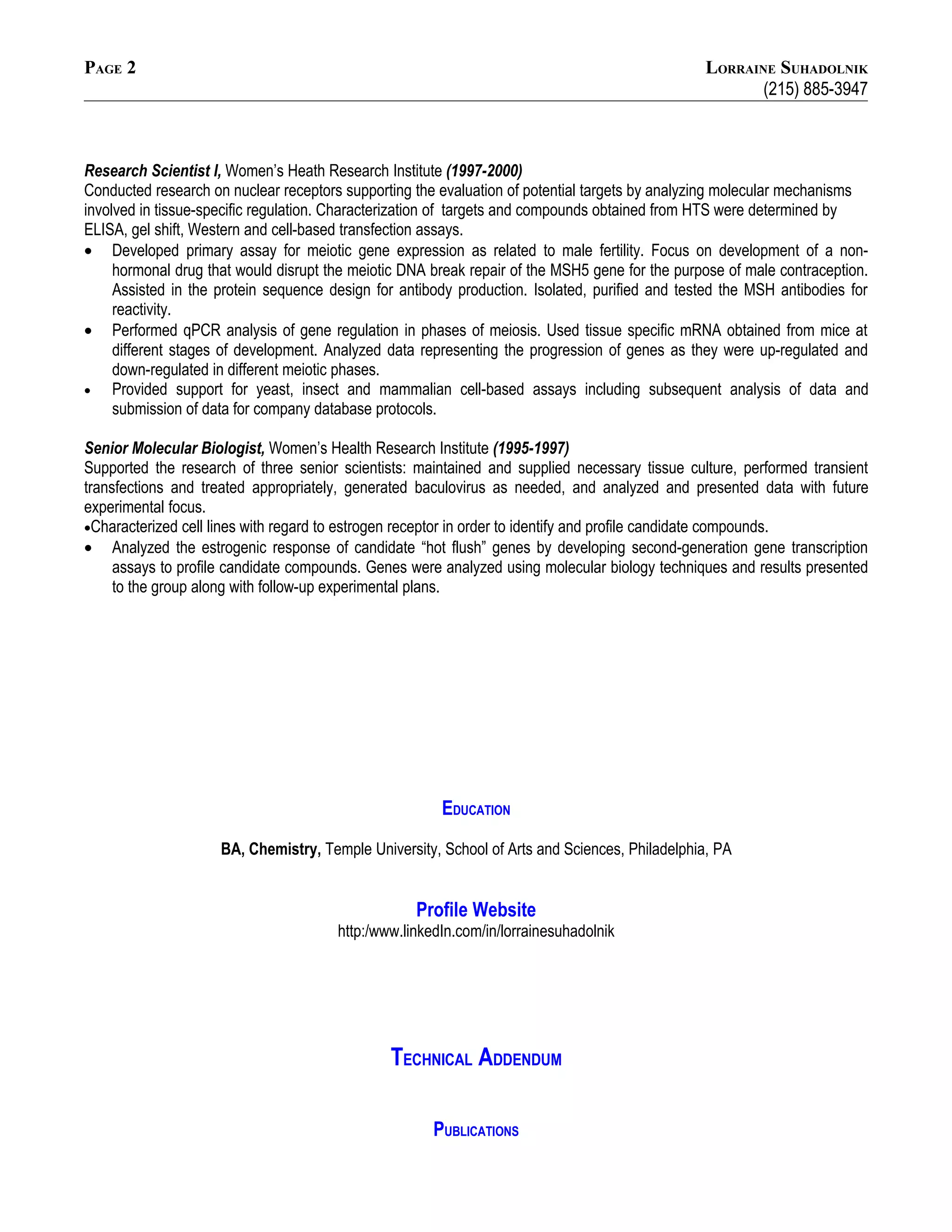 Ls+Resume+09 10 2 | PDF