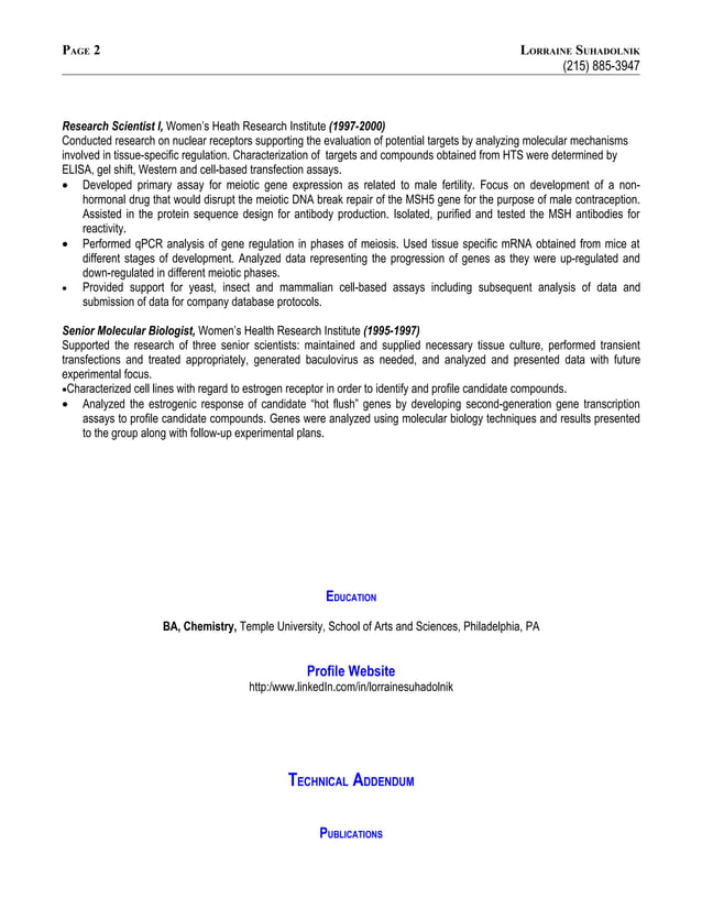 Ls+Resume+09 10 2 | PDF