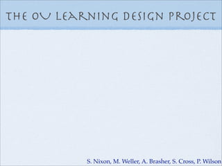 LSRI Seminar Nottingham