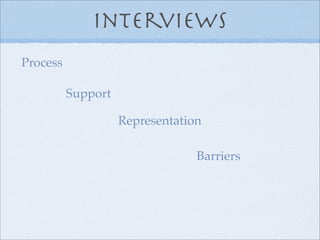 LSRI Seminar Nottingham