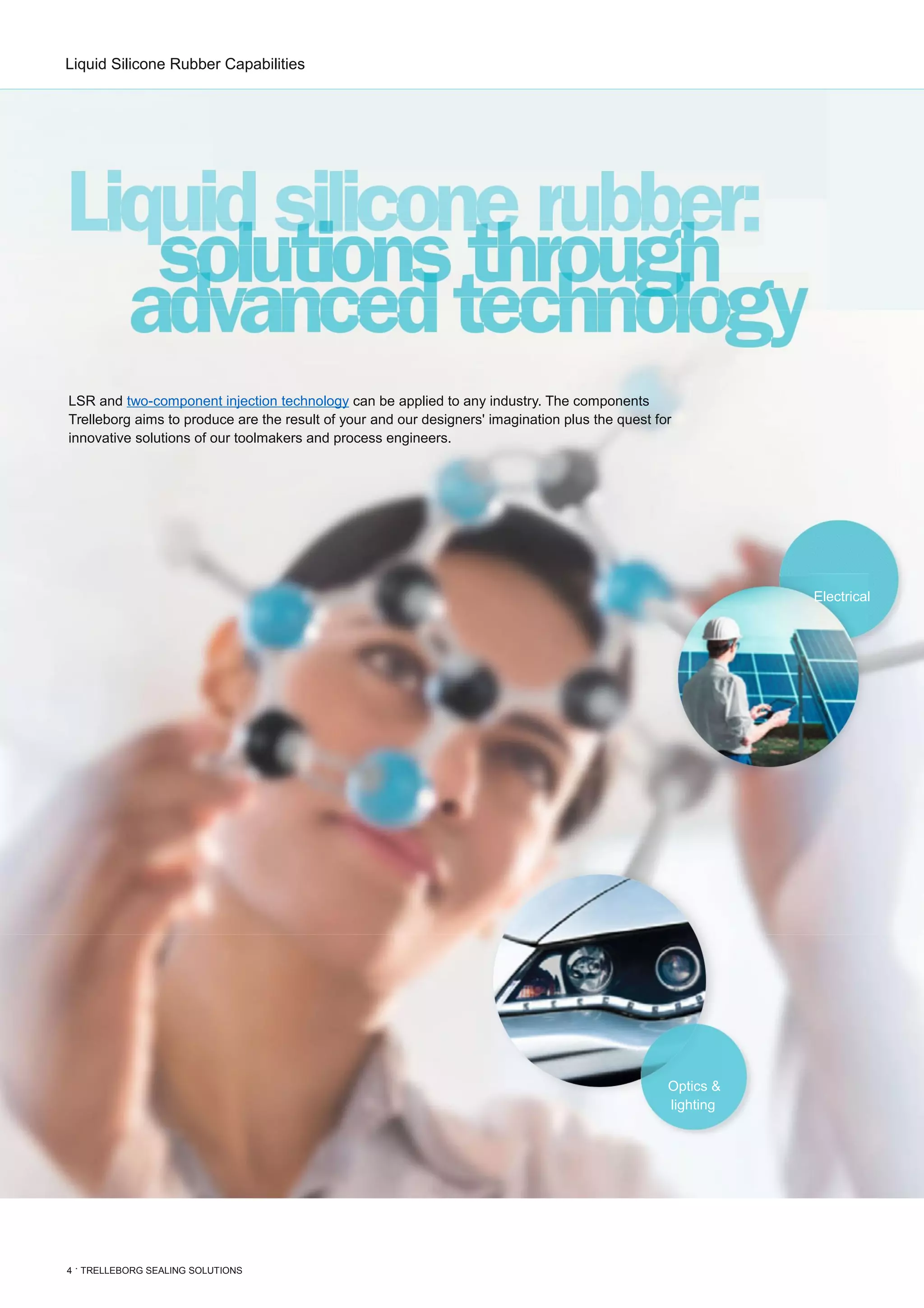 Liquid Silicone Rubber (LSR) Processing Capabilities English | PDF