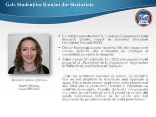 Liga Studentilor Romani din Strainatate_Prezentarea Organizatiei_PPT_RO