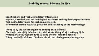 Tài liệu về - Thí nghiệm ổn định | PDF