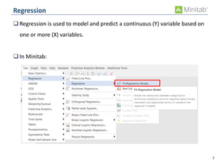 Lean Six Sigma & Minitab Statistical Analysis Tools for Industrial ...