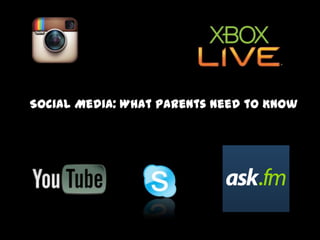 Social Media: What Parents Need to Know

 
