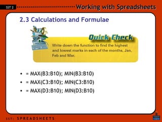 Excel lesson 2 | PPT