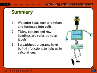 Excel lesson 2 | PPT