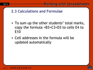 Excel lesson 2 | PPT