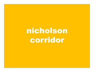 nicholson
 corridor
 