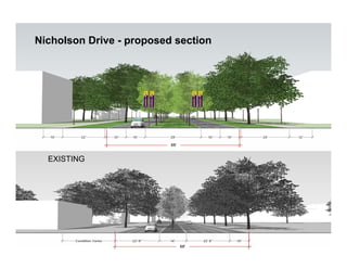 Nicholson Drive - proposed section




                          69’


  EXISTING




                                69’
 