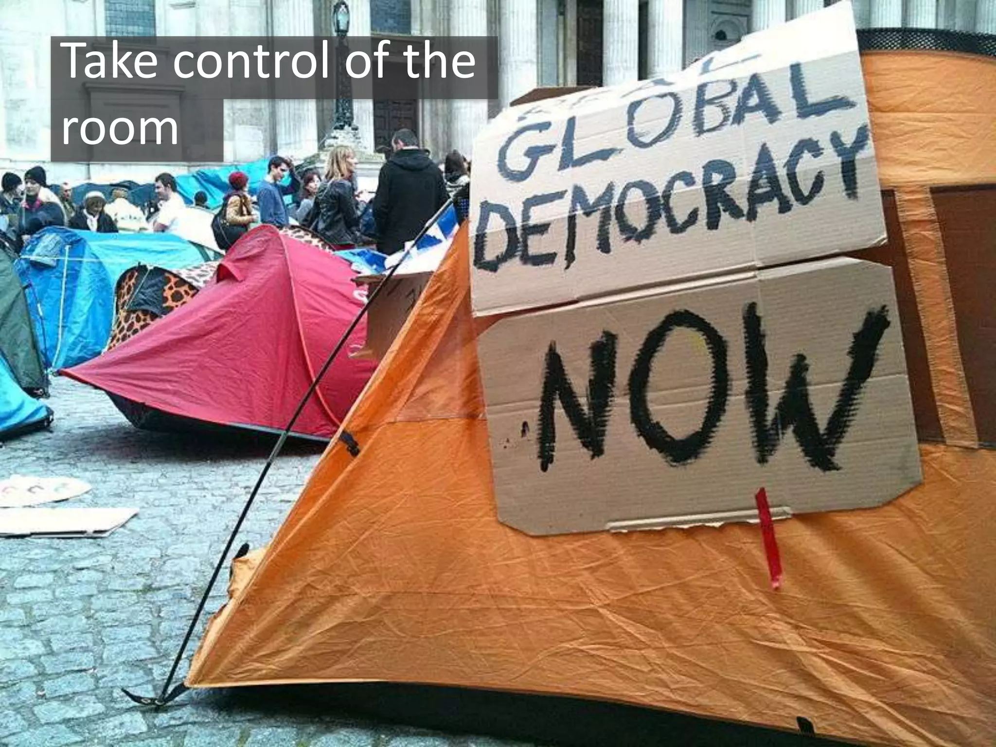 Take control of the
room

 