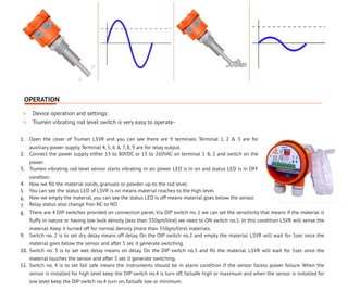Trumen Sensor Trumen Vibrating Rod Point Level Switch Supplier Manufacturer Exporter ...