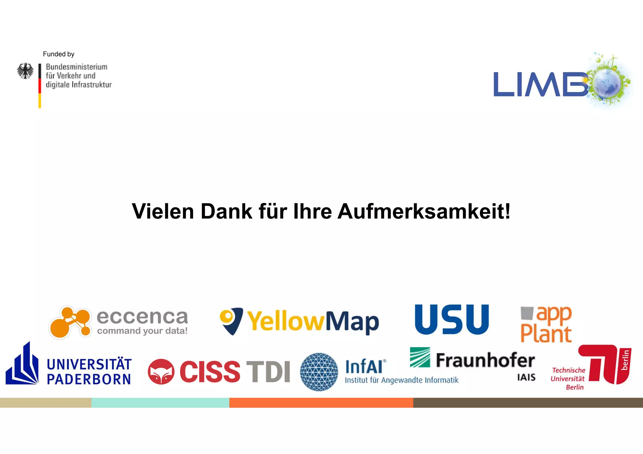 Funded by
Vielen Dank für Ihre Aufmerksamkeit!
 