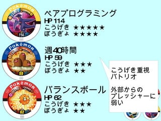 ポケモンバトリオとアジャイルプラクティス