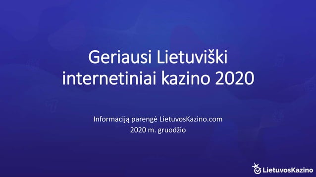 lietuviskas internetinis kazino