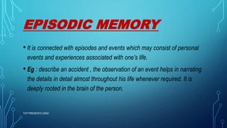 MEMORY | PPTX