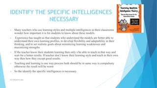 MULTIPLE INTELLIGENCE | PPTX