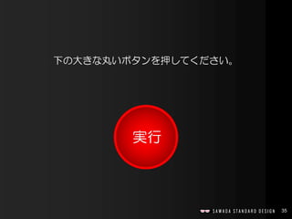 35
下の大きな丸いボタンを押してください。
実行
 