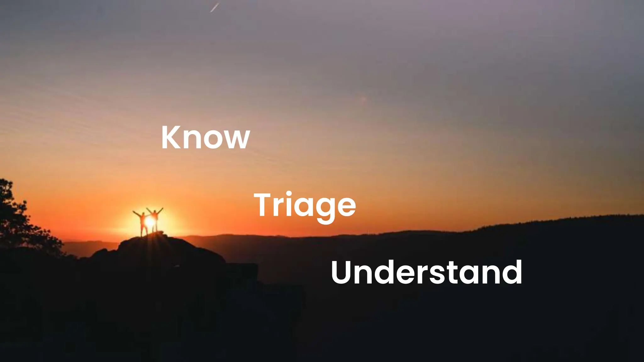 chronosphere.io
Know
Triage
Understand
 