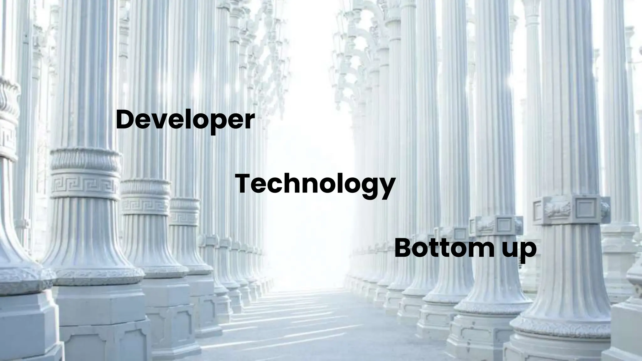 chronosphere.io
Developer
Technology
Bottom up
 