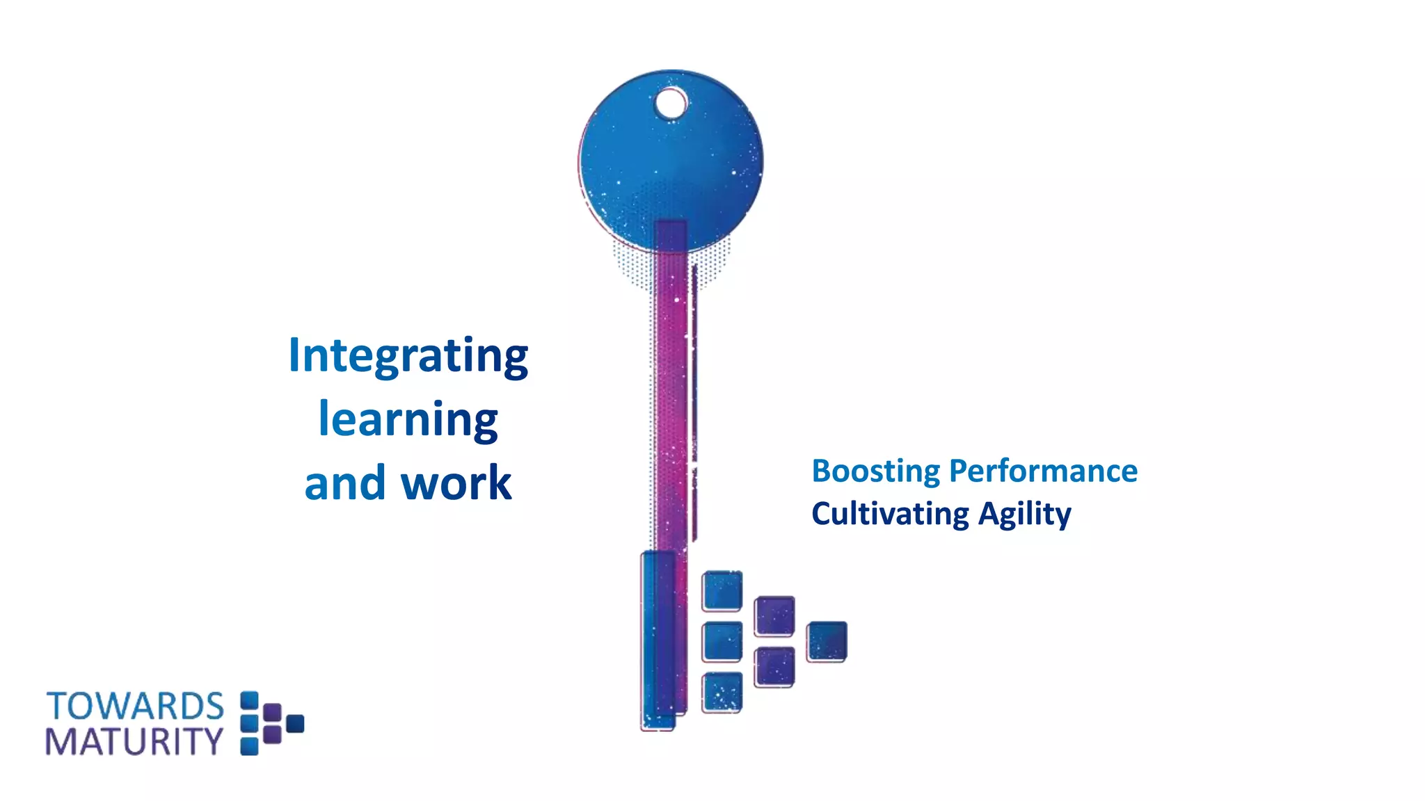 Boosting Performance
Cultivating Agility
 