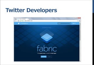 Twitter Developers
 